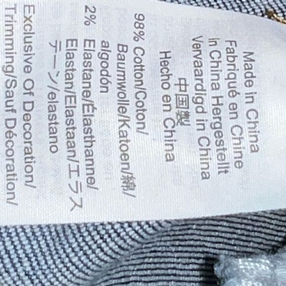 Madewell High Rise Distressed Raw Hem Denim Jean Shorts Sz 27 - Picture 5 of 8